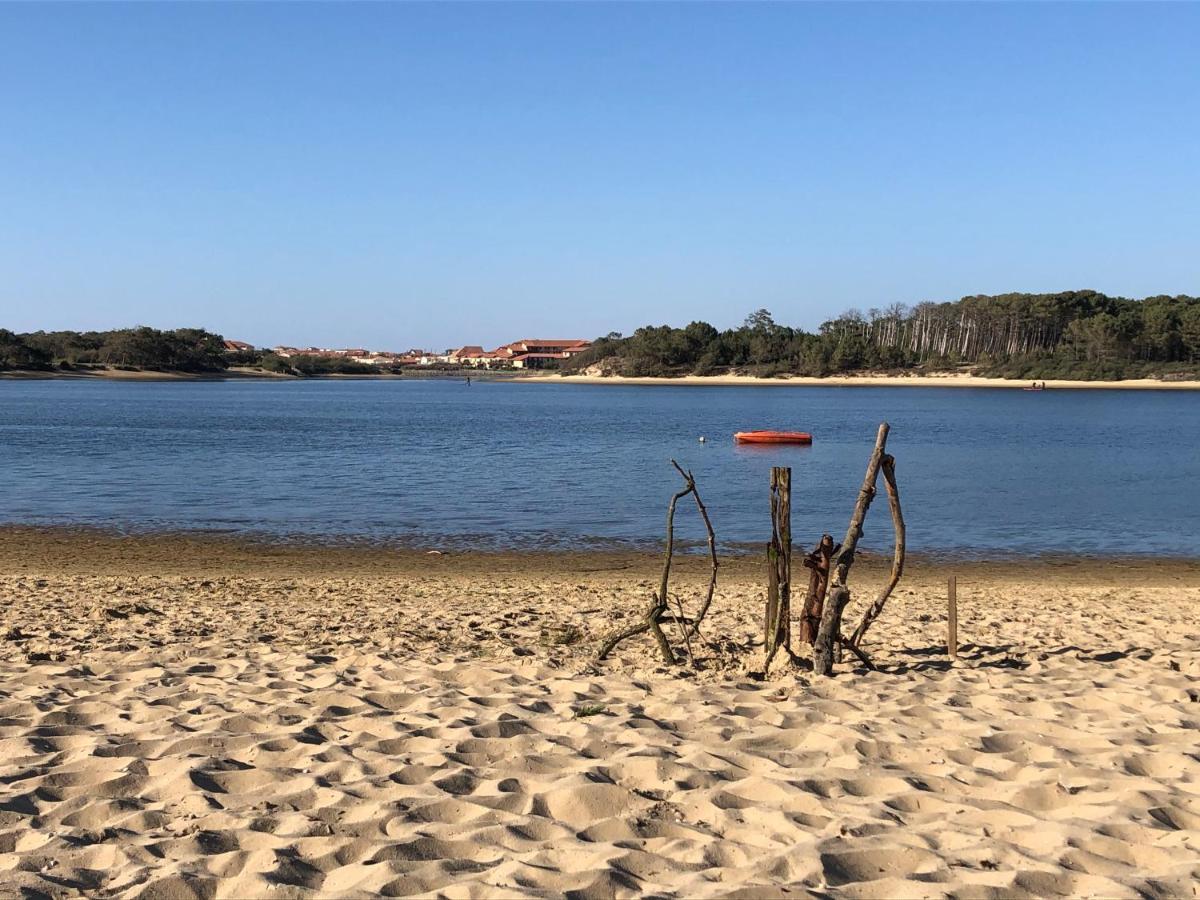 Jolie maison à Vieux Boucau avec piscine chauffée Soustons Esterno foto