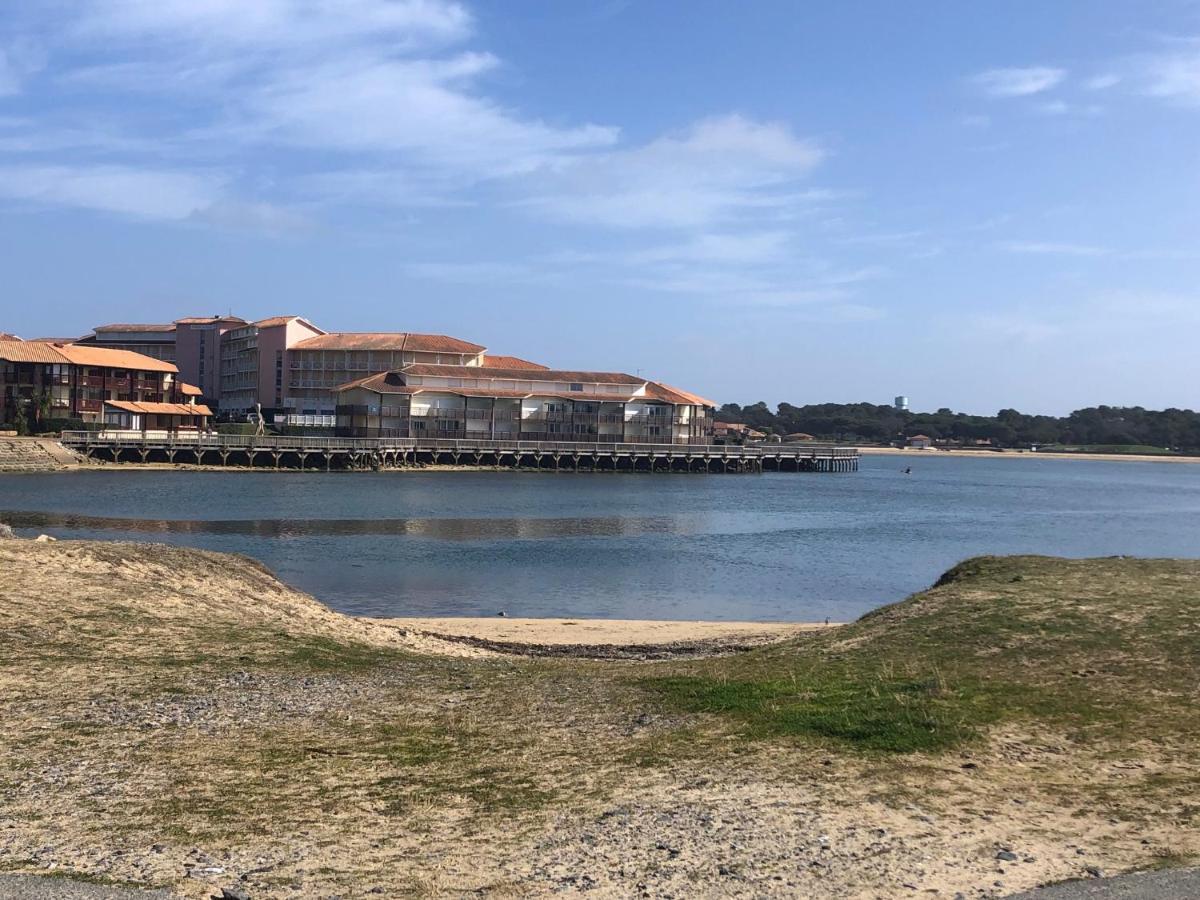Jolie maison à Vieux Boucau avec piscine chauffée Soustons Esterno foto